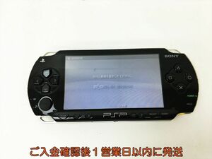 【1円】SONY Playstation Portable 本体 PSP-1000 ブラック 未検品ジャンク バッテリーなし J01-618rm/F3