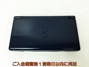 【1円】ニンテンドーDSLite 本体 ネイビー 任天堂 USG-001 初期化済/未検品ジャンク DS Lite 画面ヤケ J03-974rm/F3