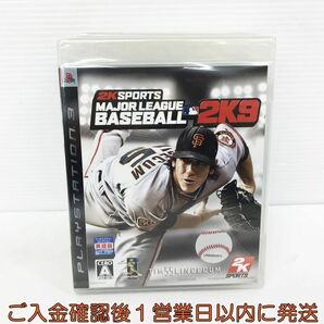新品 PS3 MLB 2K9 ゲームソフト 状態良好 1A0407-676kk/G1の画像1