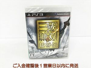 新品 PS3 真・三國無双6 猛将伝(通常版) ゲームソフト 状態良好 1A0407-671kk/G1