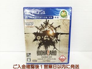 新品 PS4 バイオハザード7 レジデント イービル ゲームソフト 状態良好 1A0407-662kk/G1