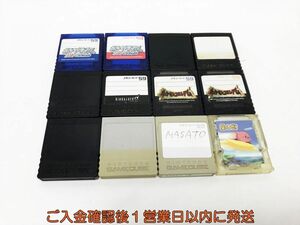 【1円】GC ゲームキューブ メモリーカード 12個セット まとめ売り 未検品ジャンク K03-690tm/F3