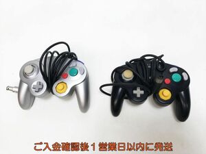 【1円】任天堂 ゲームキューブ GC コントローラー 2個セット ゲーム機周辺機器 まとめ売り 未検品ジャンク F07-343yk/F3