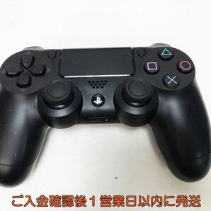 【1円】PS4 純正 ワイヤレスコントローラー DUALSHOCK4 ブラック 未検品ジャンク SONY PlayStation4 H05-660yk/F3の画像1