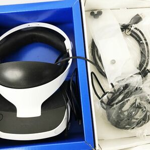 【1円】SONY PlayStation VR 本体 ヘッドセット カメラ同梱版 PS4 PSVR CUH-ZVR2 未検品ジャンク DC09-816jy/G4の画像3