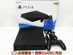 【1円】PS4 本体 セット 500GB ブラック SONY PlayStation4 CUH-2100A 初期化/動作確認済 プレステ4 M03-721tm/G4