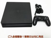 【1円】PS4 本体 セット 500GB ブラック SONY PlayStation4 CUH-2200A 初期化/動作確認済 FW9.60 M04-164tm/G4_画像1