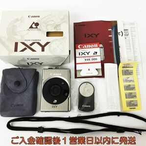 【1円】Canon IXY IX240 コンパクトカメラ 本体 未検品ジャンク セット キャノン イクシー EC44-416jy/F3の画像1