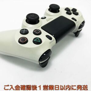 【1円】PS4 純正 ワイヤレスコントローラー DUALSHOCK4 ホワイト 未検品ジャンク SONY PlayStation4 K03-717tm/F3の画像5