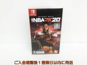 【1円】Switch NBA 2K20 ゲームソフト 状態良好 1A0009-057os/G1