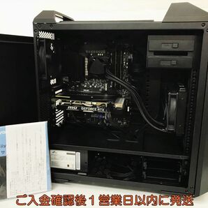 【1円】iiyama ゲーミングPC Windows10 i9-10900K RTX2060SUPER 32GB SSD500GB 700W MC500 動作確認済 EC61-710jy/F7の画像1