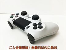 【1円】PS4 純正 ワイヤレスコントローラー DUALSHOCK4 ホワイト 動作確認済 SONY Playstation4 プレステ4 H01-681rm/F3_画像5