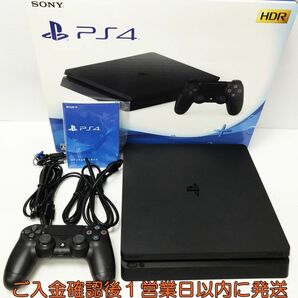 【1円】PS4 本体/箱 セット 500GB ブラック SONY PlayStation4 CUH-2200A 初期化/動作確認済 プレステ4 G09-532sy/G4の画像1