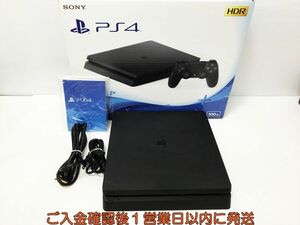 【1円】PS4 本体/箱 セット 500GB ブラック SONY PlayStation4 CUH-2100A 初期化/動作確認済 プレステ4 G09-535sy/G4