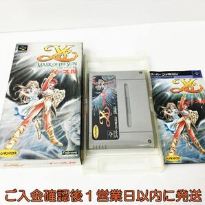 【1円】ス-パーファミコン XS イース IV マスク オブ ザ サン ゲームソフト 箱/説明書あり起動確認済 スーファミ カセット J05-842rm/F3の画像1