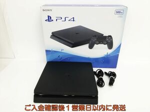 【1円】PS4 本体/箱 セット 500GB ブラック SONY PlayStation4 CUH-2000A 初期化/動作確認済 FW9.60 L05-425os/G4