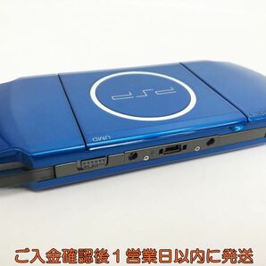 【1円】SONY PlayStation Portable PSP-3000 本体 セット ブルー 初期化/動作確認済 バッテリーなし G01-414os/F3の画像4