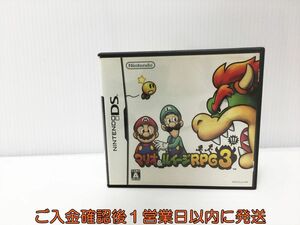 【1円】DS マリオ&ルイージRPG3!!! ゲームソフト 1A0404-529yk/G1