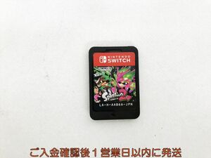 【1円】Switch Splatoon 2 (スプラトゥーン2) ゲームソフト ケースなし スイッチ 1A0416-006kk/G1