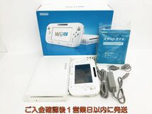 【1円】任天堂 WiiU 本体/箱 ベーシックセット 8GB ホワイト ニンテンドー Wii U 初期化済 未検品ジャンク J09-309os/G4_画像1