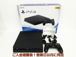 【1円】PS4 本体 セット 500GB ブラック SONY PlayStation4 CUH-2200A 初期化/動作確認済 外箱傷有 J09-311os/G4