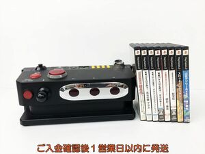 【1円】PS2 パチスロコントローラー ソフト まとめ売り セット 未検品ジャンク 北斗の拳 押忍番長 海一番 秘宝伝等 DC09-837jy/G4