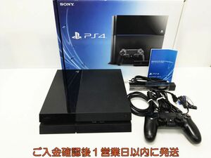 【1円】PS4 本体 セット 500GB ブラック SONY PlayStation4 CUH-1000A 初期化/動作確認済 プレステ4 M07-070tm/G4