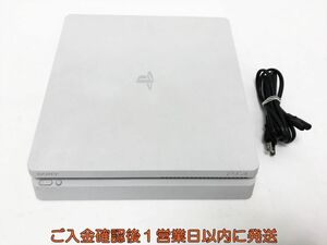 【1円】PS4 本体 セット 500GB ホワイト SONY PlayStation4 CUH-2100A 初期化/動作確認済 プレステ4 M07-076tm/G4