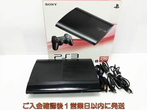 【1円】PS3 本体 セット 250GB ブラック SONY PlayStation3 CECH-4200B 初期化/動作確認済 プレステ3 M07-068tm/G4