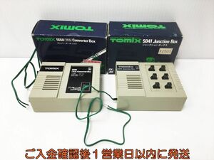 【1円】TOMIX 5550 5041 コンバーターボックス ジャンクションボックス まとめ売り セット 未検品ジャンク M04-096ek/F3