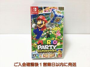 【1円】Switch マリオパーティ スーパースターズ スイッチ ゲームソフト 1A0314-400ka/G1