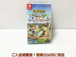 【1円】Switch 牧場物語 Welcome! ワンダフルライフ スイッチ ゲームソフト 1A0314-403ka/G1