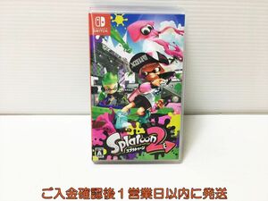 【1円】Switch Splatoon 2 (スプラトゥーン2) スイッチ ゲームソフト 1A0314-433ka/G1