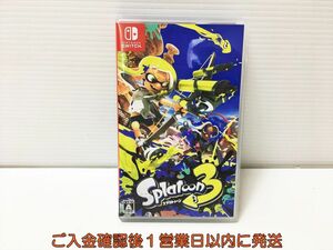 【1円】Switch スプラトゥーン3 スイッチ ゲームソフト 1A0314-435ka/G1