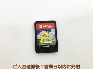 【1円】Switch ポケットモンスター Let’s Go! ピカチュウ ゲームソフト ケースなし 1A0412-158kk/G1