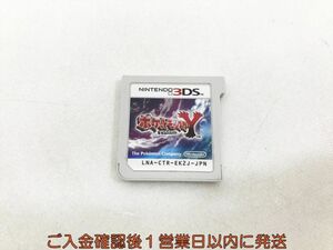 【1円】3DS ポケットモンスター Y ゲームソフト ケースなし 1A0412-187kk/G1