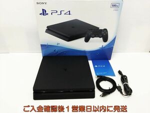 【1円】PS4 本体 セット 500GB ブラック SONY PlayStation4 CUH-2000A 初期化/動作確認済 プレステ4 L03-597tm/G4