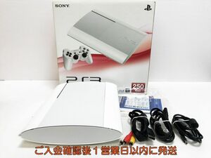 【1円】PS3 本体 セット 250GB ホワイト SONY PlayStation3 CECH-4200B 初期化/動作確認済 プレステ3 G08-325yk/G4