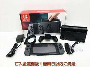 【1円】任天堂 Nintendo Switch 本体 セット グレー ニンテンドースイッチ 初期化/動作確認済 H09-391yk/G4