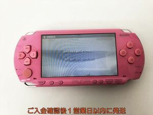 【1円】SONY PlayStation Portable PSP-1000 本体 ピンク 未検品ジャンク バッテリーなし EC45-843jy/F3