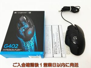 【1円】Logicool G G402 ウルトラファースト FPS ゲーミングマウス USB 有線 動作確認済 ロジクール 箱一部破損 J05-894rm/F3