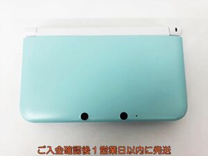 【1円】ニンテンドー3DSLL 本体 ミント/ホワイト 任天堂 SPR-001 初期化済 未検品ジャンク 3DS LL EC45-856jy/F3