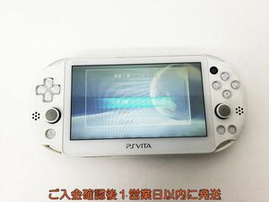 【1円】PSVITA 本体 ホワイト SONY PlayStation VITA PCH-2000 初期化済 未検品ジャンク 新型 EC45-826jy/F3