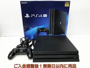 【1円】PS4Pro 本体/箱 セット 1TB ブラック SONY PlayStation4 CUH-7200B 初期化/動作確認済 プレステ4プロ G07-464sy/G4