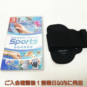 【1円】Switch ソフト Nintendo Switch Sports ニンテンドースイッチスポーツ レッグバンド付き H05-711yk/F3の画像2