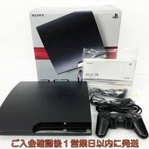 【1円】状態良 PS3 本体 セット 250GB ブラック SONY PlayStation3 CECH-2100B 動作確認済 プレステ3 DC06-326jy/G4の画像1