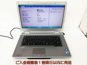 【1円】NEC VersaPro 15.6型ノートPC 本体/ACアダプター i5@2.67Ghz 4GB ストレージなし 未検品ジャンク BIOS起動OK DC05-937jy/G4