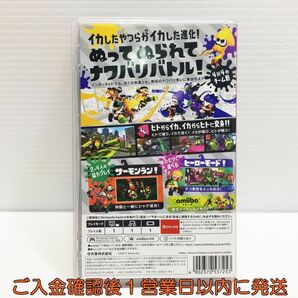 【1円】Switch Splatoon 2 (スプラトゥーン2) ゲームソフト 状態良好 1A0001-055mk/G1の画像3