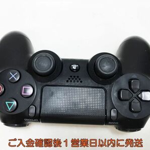 【1円】PS4 純正 ワイヤレスコントローラー DUALSHOCK4 ブラック 未検品ジャンク SONY PlayStation4 L07-521yk/F3の画像3