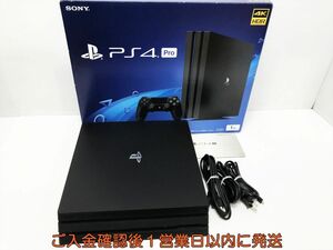 【1円】PS4Pro 本体 セット 1TB ブラック SONY PlayStation4 CUH-7100B 初期化/動作確認済 FW9.00 L04-067tm/G4